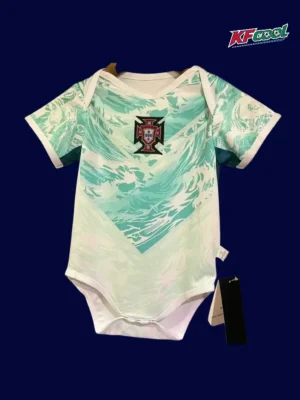 Portugal away babysuit 26/27 front — infant alternate kit