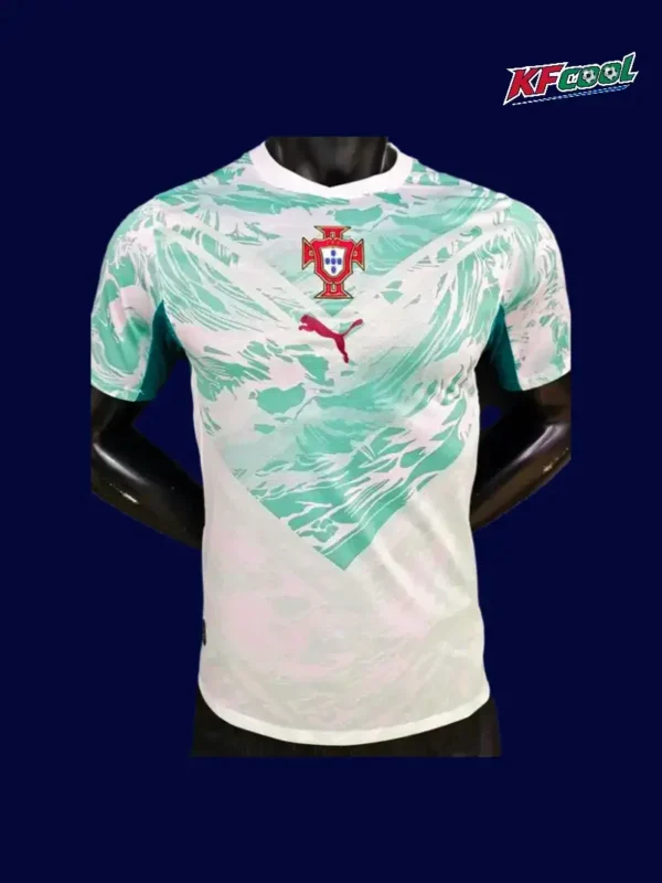 Portugal 26/27 away player jersey front — pro silhouette