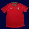 Portugal 2012 Retro Home Red Jersey Front Replica Fans Collector