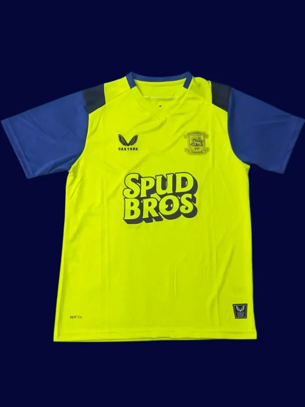 Preston North End Third Jersey 25/26 Fans Version front with third kit design and crest.