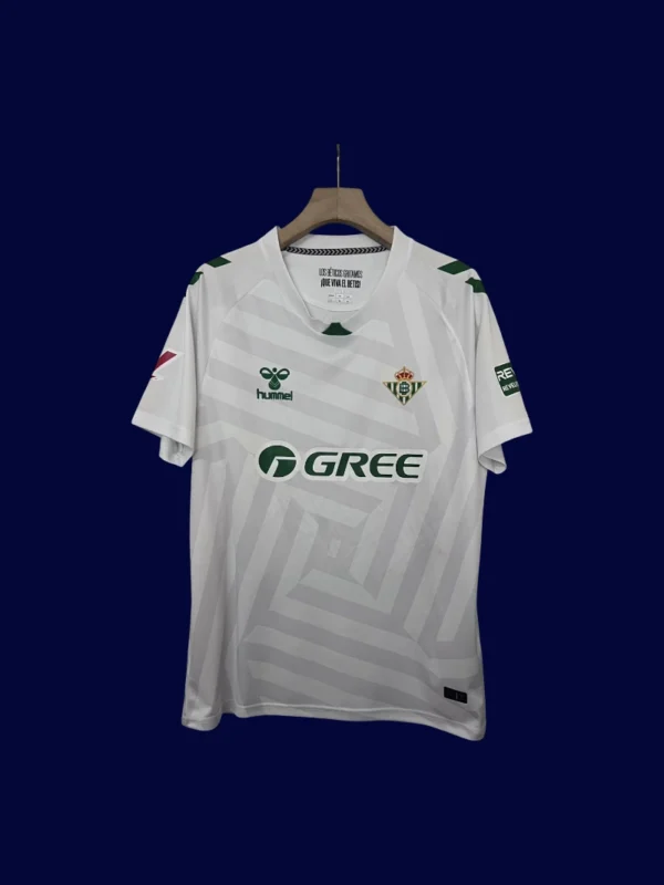 Real Betis Away Jersey 25/26 Fans Version front with away colorway and badge.