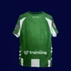 Real Betis Home Jersey 25/26 Fans Version back with number panel and sponsor logo.