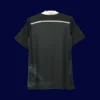 Real Madrid Black Dragon Retro Jersey 1415B - kfcool.com back view of black dragon retro football jersey (14/15) showing patterned back and number-ready panel.