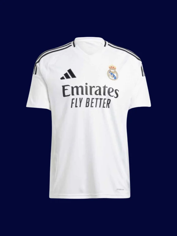 Real Madrid Home Front Fans 24/25 .99 White Jersey
