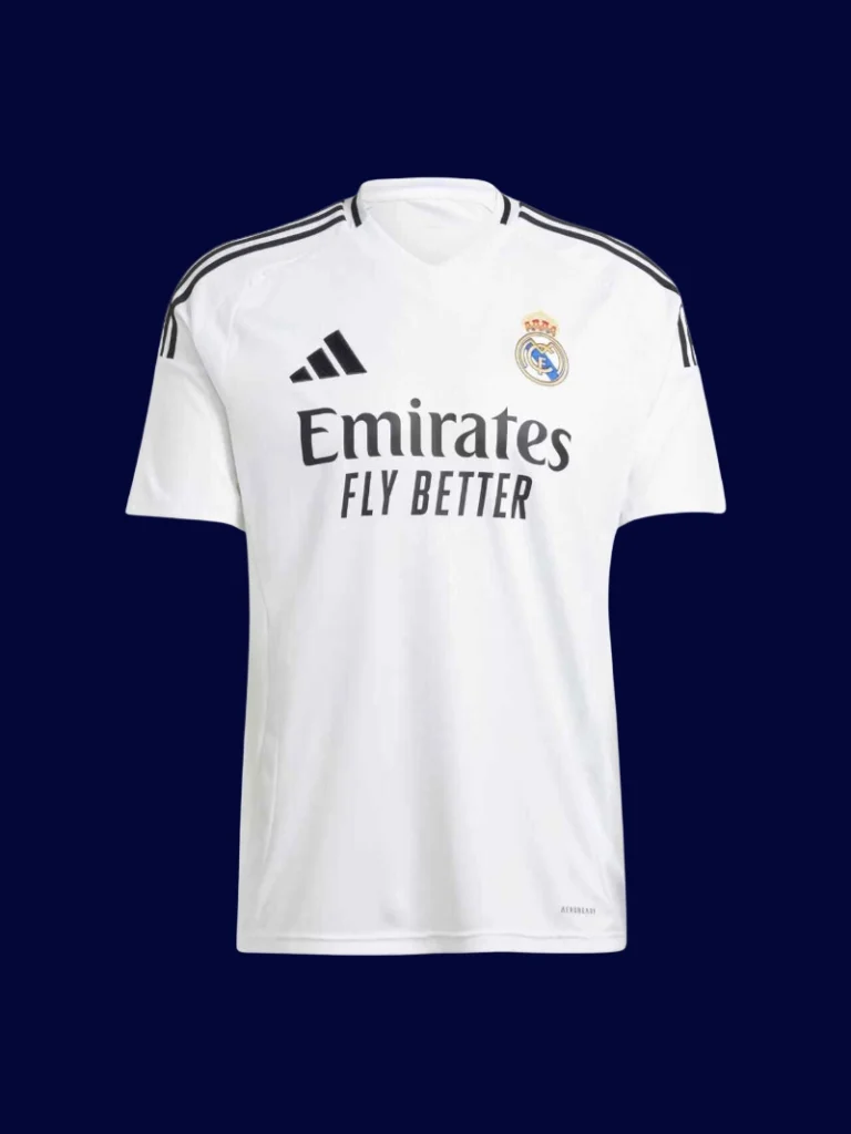 Real Madrid Home Front Fans 24/25 $9.99 White Jersey