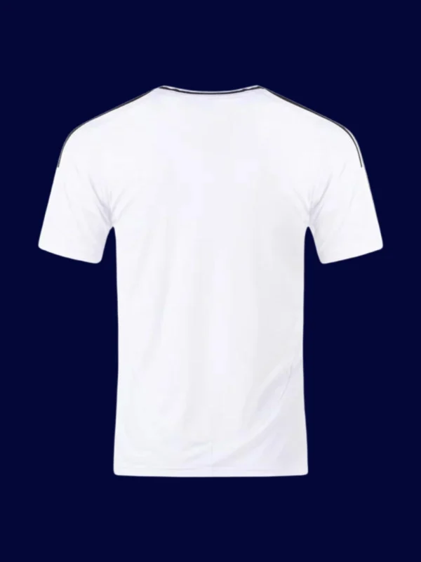 Real Madrid Home Back Fans 25/26 White Jersey