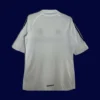 Real Madrid Home White Retro Jersey 0506B - kfcool.com back view of white home retro football jersey (05/06) showing tidy back panel and number-ready surface.