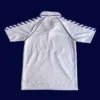 Real Madrid Home White Retro Jersey 8789B - KFCool – Football Jerseys & Soccer Kits Store back view of white retro football jersey (87/89) displaying classic seam lines and number panel.