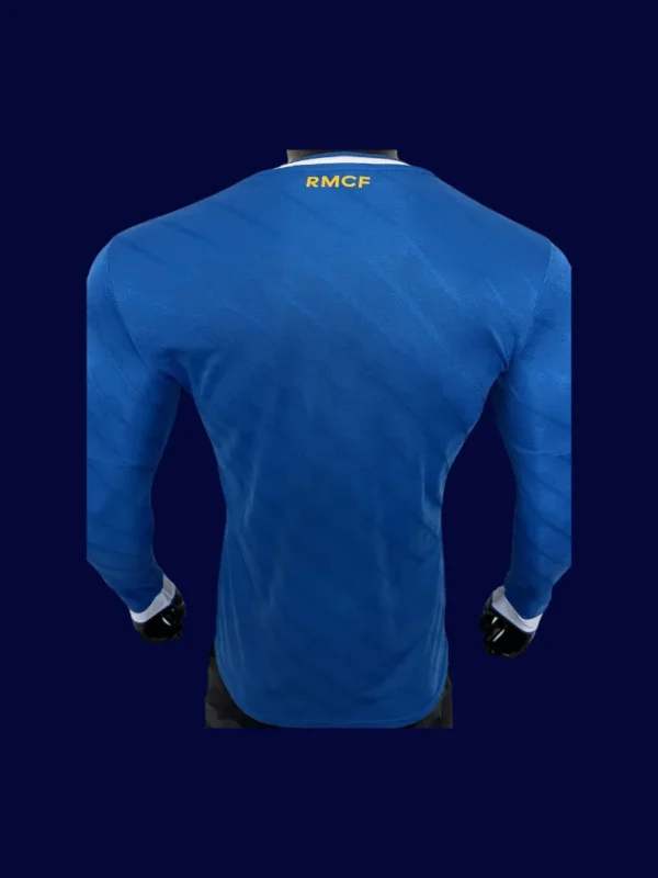 Real Madrid Third Long Sleeve Back Player 25/26 Blue