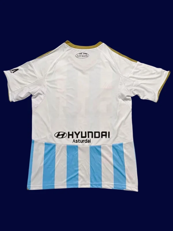 Real Oviedo Third Jersey 25/26 Fans Version back showing printed number area.