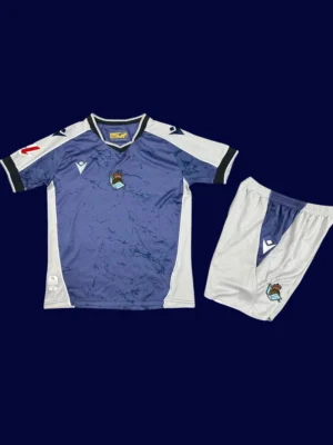 Real Sociedad Away Kids kits 25/26