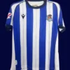 Real Sociedad Home Jersey 25/26 Fans Version front view with club crest and classic home design.