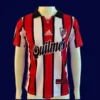 River Plate Away Classic Retro Jersey 199900A - kfcool.com River Plate away classic retro jersey 1999/00 front white red stripes