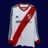 River Plate home classic LS retro jersey 2013/14 front white red long sleeve