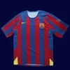 Ronaldinho Barcelona UCL final home retro jersey front 05/06, high-quality breathable fan gear.