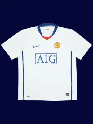Ronaldo #7 Manchester United Away Retro Jersey 08/09