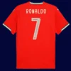 Ronaldo home jersey back with #7, lightweight breathable and fan approved.