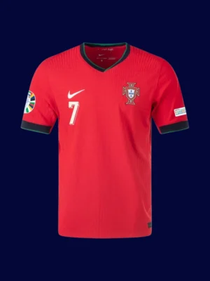 Ronaldo #7 Portugal Home Red Jersey 24/25 Player