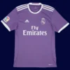 Ronaldo 7 Real Madrid Away Purple Retro Jersey 1617A - kfcool.com Real Madrid away purple retro jersey front, Ronaldo elite breathable fabric with #7 for fans.