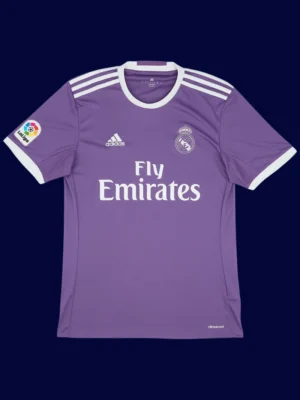 Ronaldo #7 Real Madrid Away Purple Retro Jersey 16/17