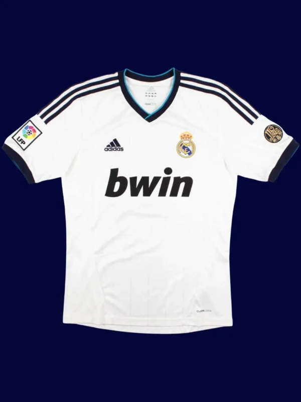 Ronaldo 7 Real Madrid Home White Retro Jersey 1213A - kfcool.com Real Madrid home white retro jersey front, Ronaldo classic breathable #7 fan shirt.