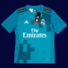 Real Madrid third dragon jersey front, Ronaldo elite breathable #7 design for fans.