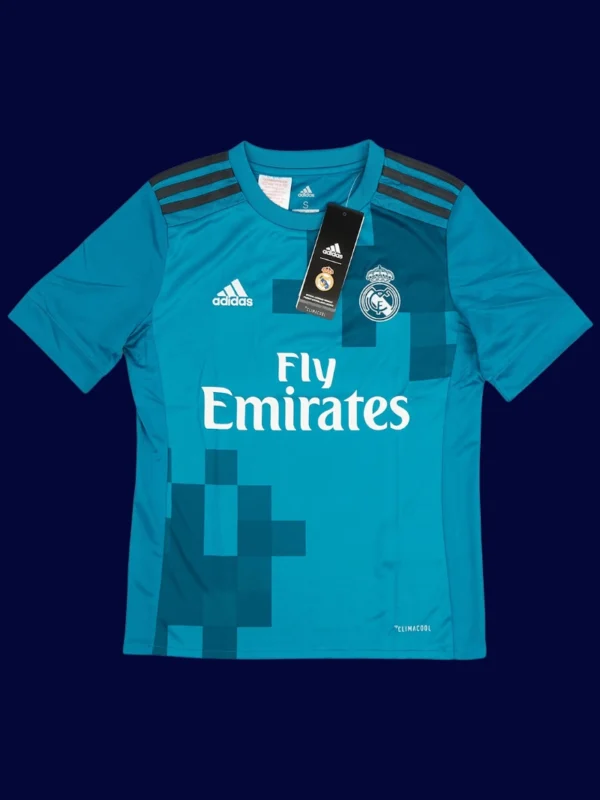Real Madrid third dragon jersey front, Ronaldo elite breathable #7 design for fans.