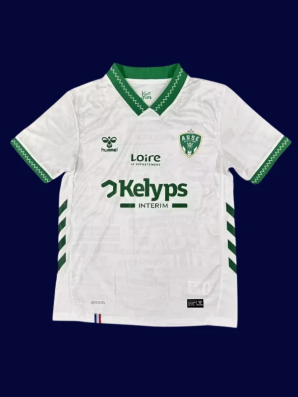 Saint Etienne Away Jersey 2526 Fans Version1 - kfcool.com Saint Etienne Away Jersey 25/26 Fans Version front high‑quality breathable lightweight football shirt