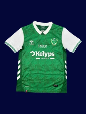 Saint Etienne Home Jersey 25/26 Fans Version front collectible high‑quality football top