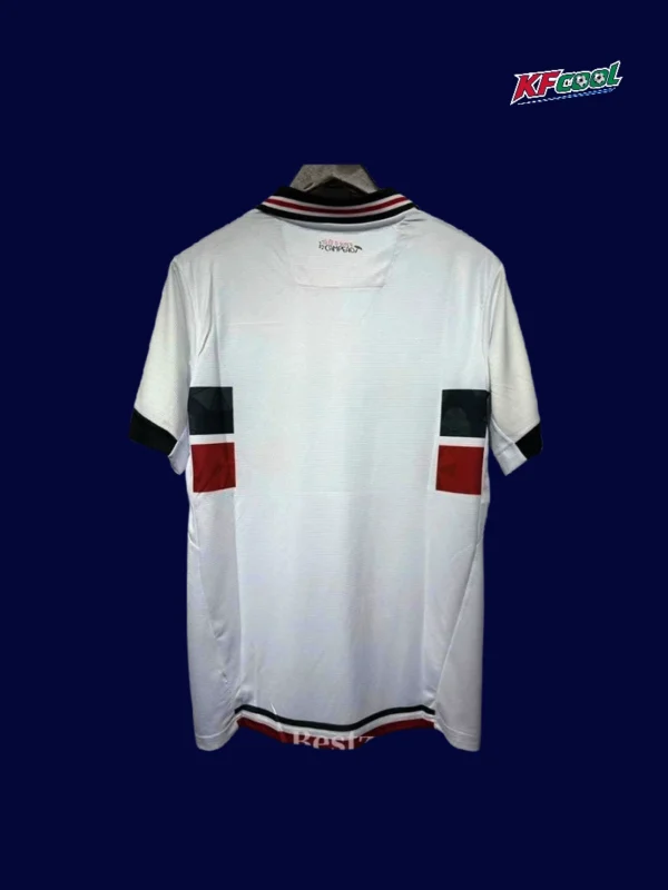 Santa Cruz away jersey 25/26 fans version back view