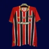 Sao Paulo away jersey 25/26 fans version front black white red design