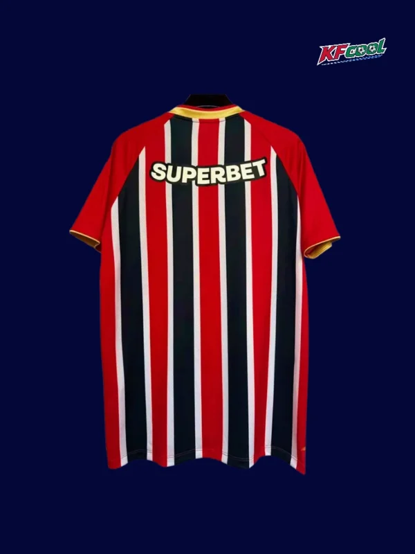 Sao Paulo away jersey 25/26 fans version back view