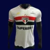 Sao Paulo home jersey 25/26 player version front white red black stripes