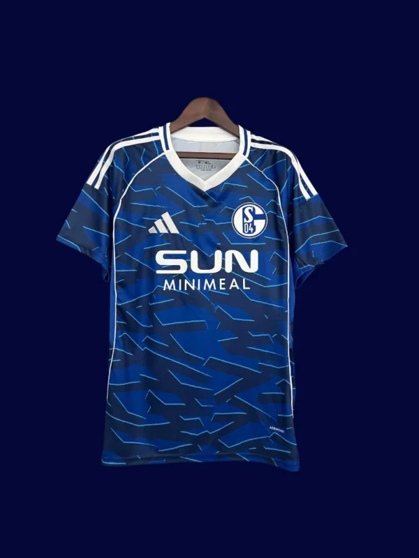 Schalke 04 Home Jersey 25/26 Fans Version front collectible high‑quality football shirt