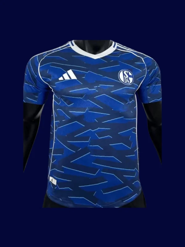 Schalke 04 Home Jersey 25/26 Player Version front pro‑grade lightweight breathable