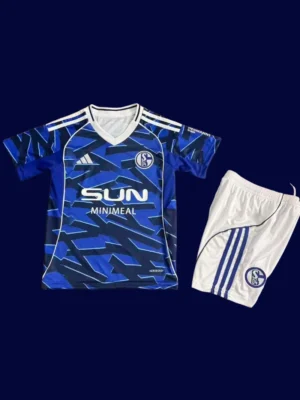 Schalke 04 Home Kids kits 25/26