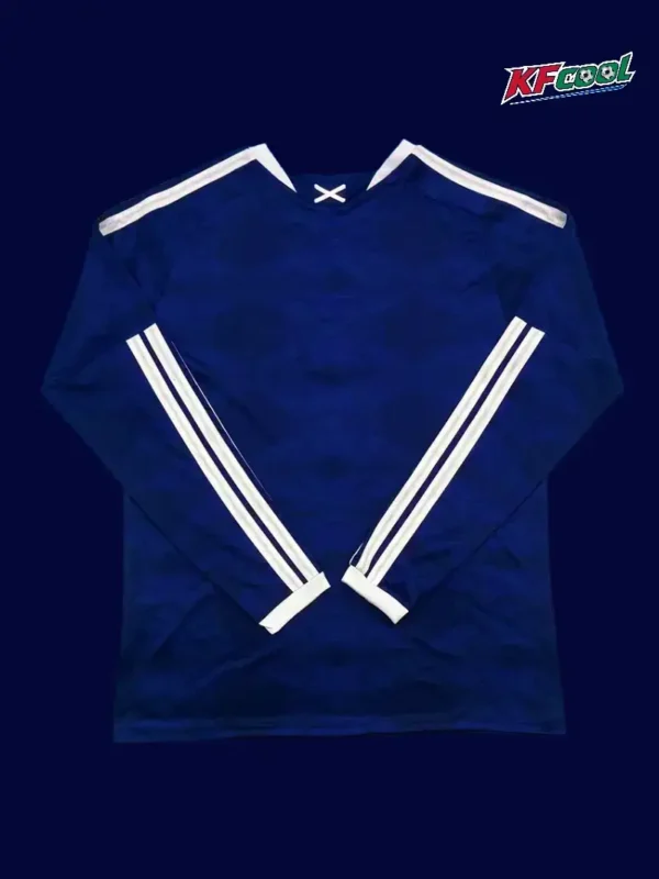 Scotland home LS jersey 26/27 fans back with seam detail