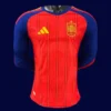 Spain Home Red Long Sleeve Jersey 2627 Player Version1 - kfcool.com Spain home red long sleeve player jersey 26/27 front, pro fit