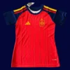 Spain home red women’s jersey 26/27 fans front, feminine cut