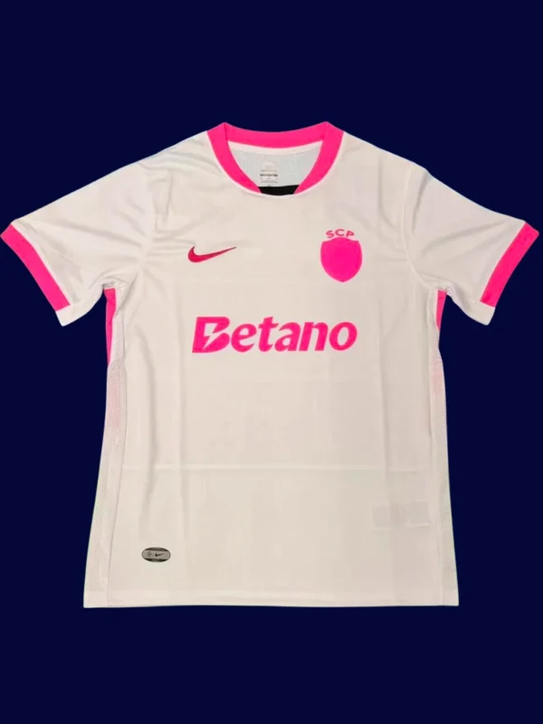 Sporting October Red Special Edition Jersey 25/26 front collectible high‑quality limited edition football top