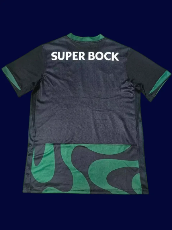 Sporting Portugal Away Jersey 25/26 Fans Version back custom name & number