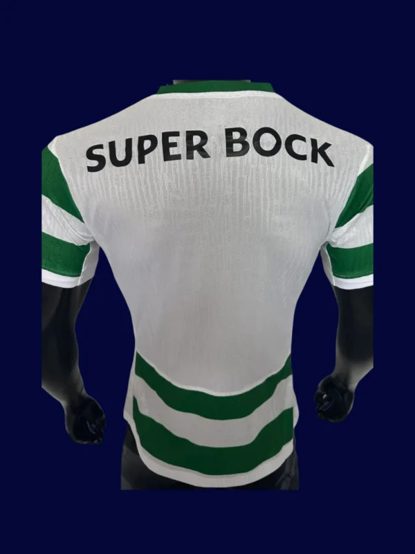 Sporting Portugal Home Jersey 25/26 Player Version back player number