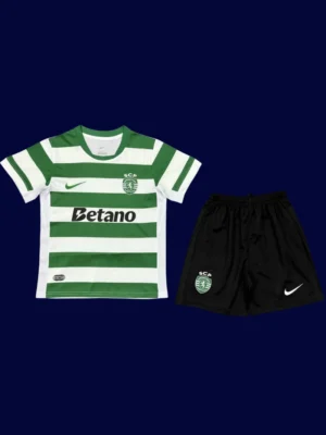 Sporting Portugal Home Kids kits 25/26