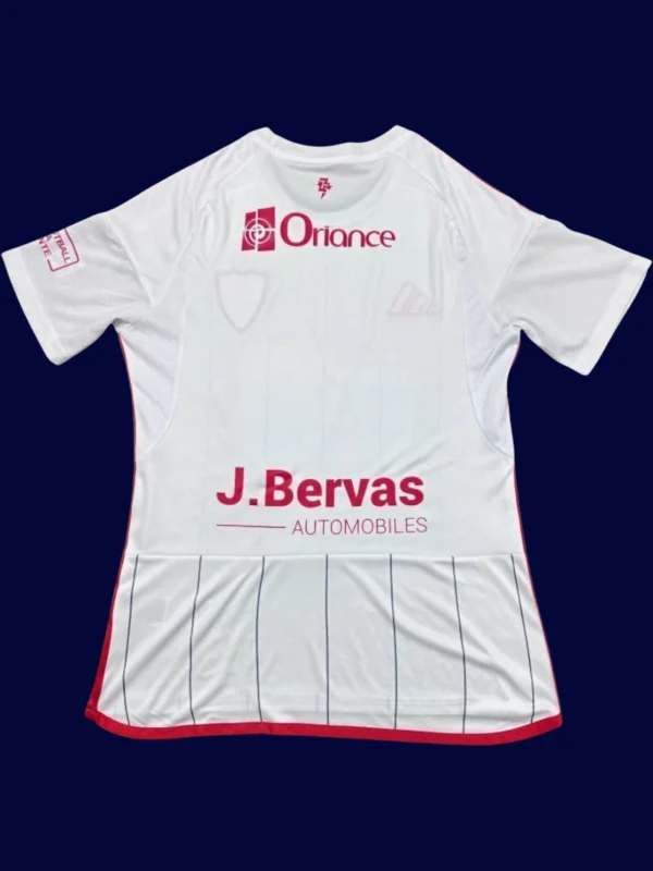 Stade Brestois Away Jersey 25/26 Fans Version back custom name & number