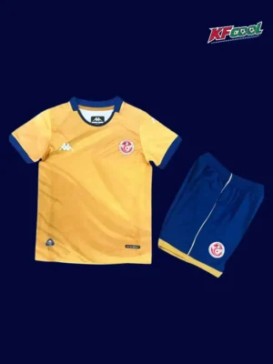 Tunisia Third Gold Kids kits 26/27 Fans Version