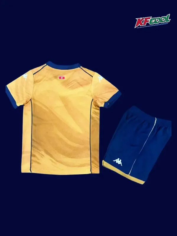 Tunisia third gold kids kit 26/27 back with name area