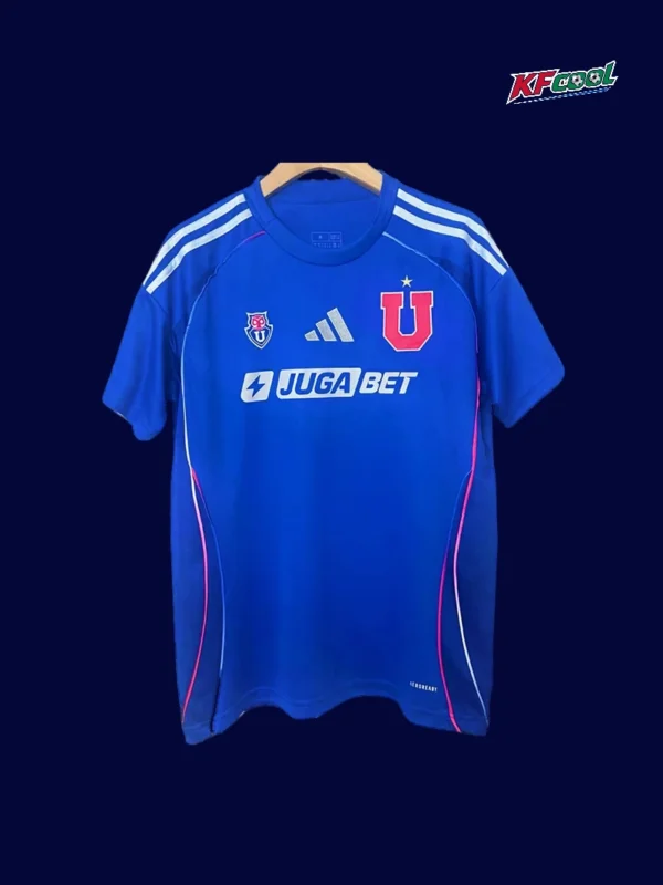 Universidad De Chile 25/26 home fans jersey front breathable
