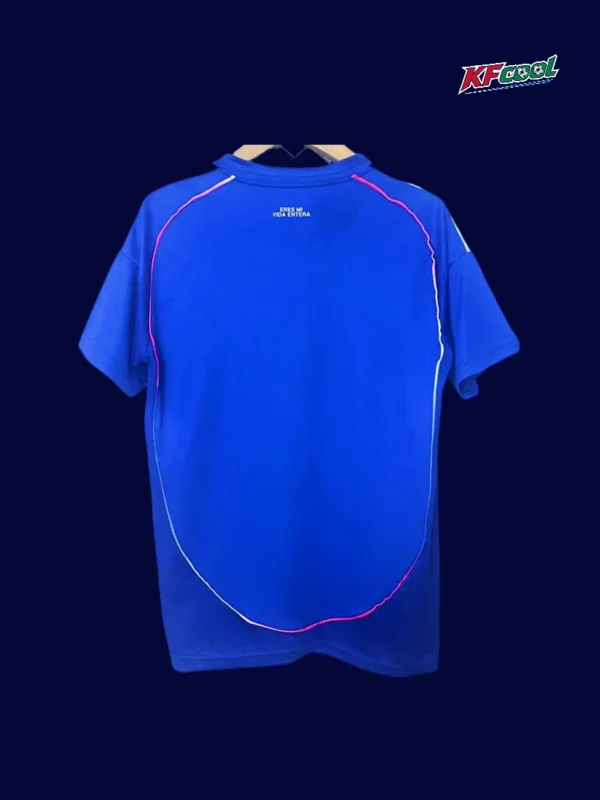 Universidad De Chile 25/26 home jersey back view