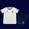 West Ham Away Kids Kits 25/26 front with away palette and mini crest.