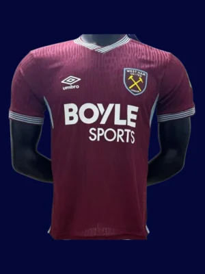 West Ham Home Jersey 25/26 Player Version